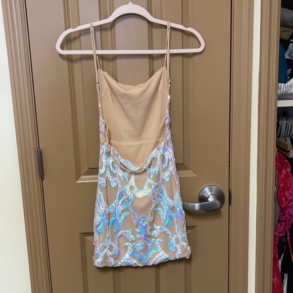 Sparkely Lucy in the Sky Mini Dress - Picture 4 of 4